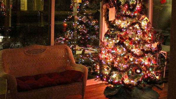 Christmas Tree at Shady Oaks Assisted Living Facility