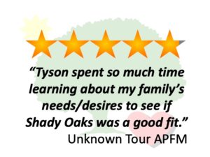 Shady Oaks Assisted Living 5 Star Review