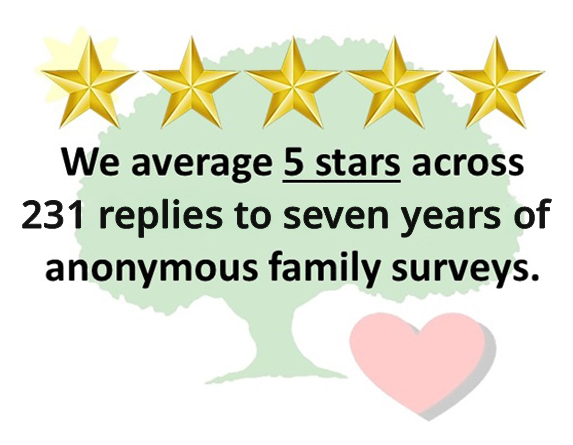Average 5 Stars
